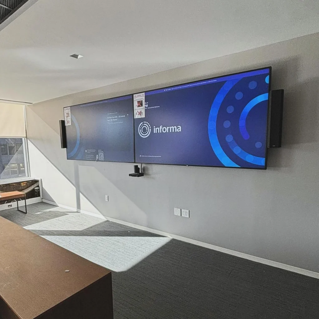 Commercial TV Installation in a Conference Room