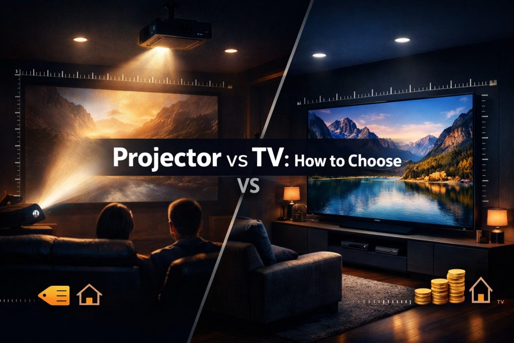 Projector vs. TV for Home Theater