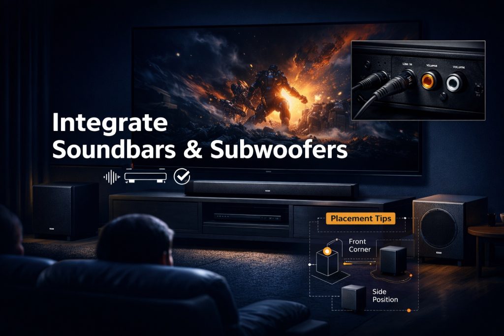 Soundbars and Subwoofers