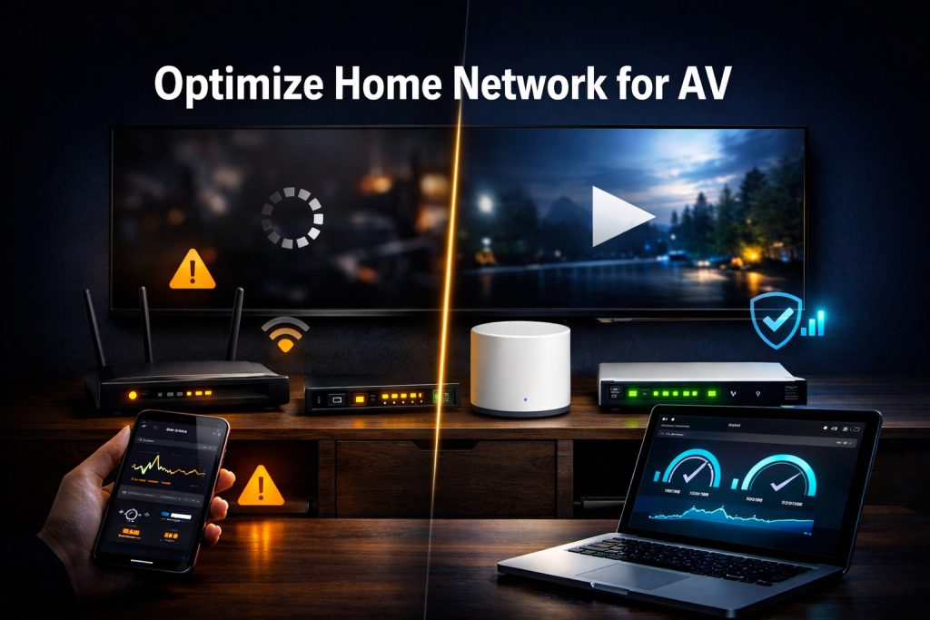 Optimize Home Network for AV