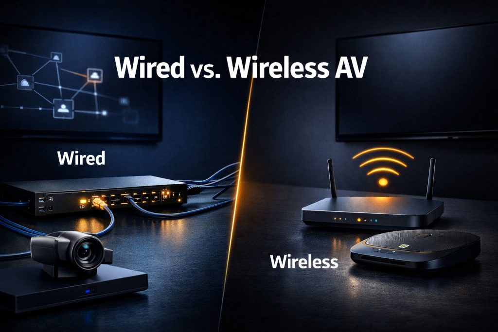 Wired vs Wireless AV