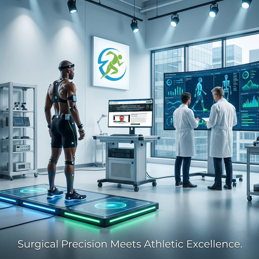 Human Performance Laboratory — measuring the body in motion at Hudson Orthopedics