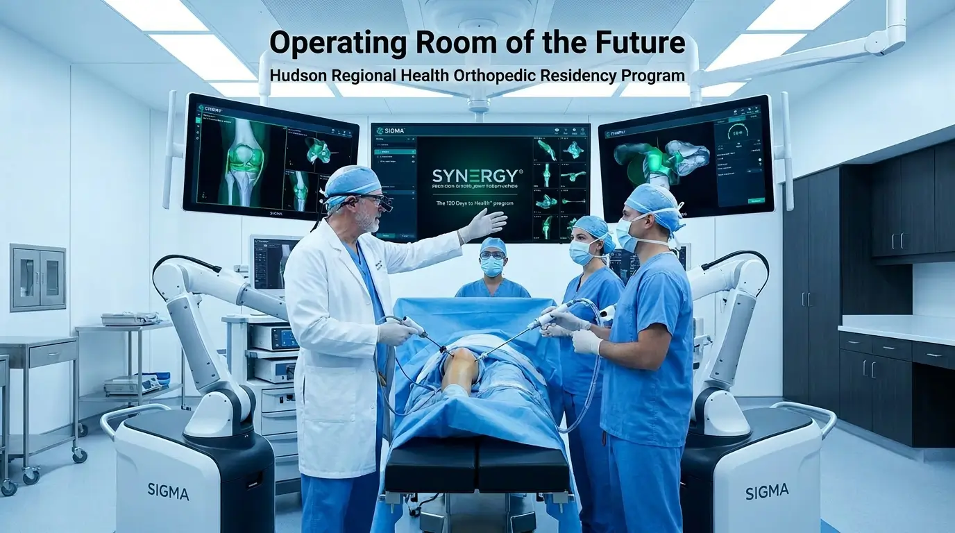 Hudson Orthopedics residents in training