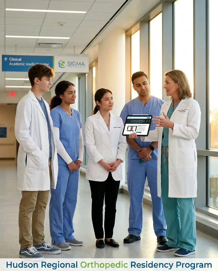Research tracks at Hudson Orthopedics — choose your focus