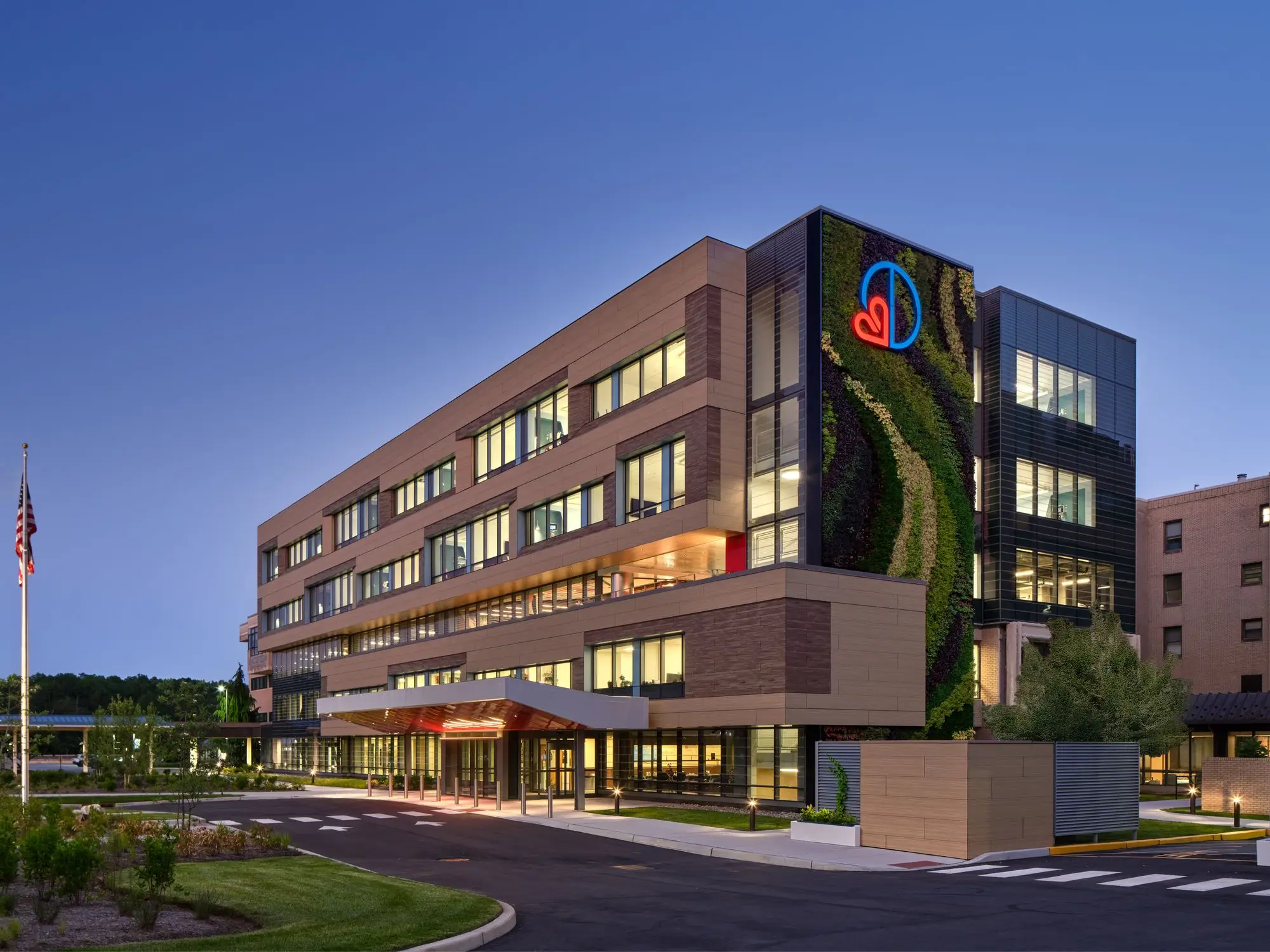 Deborah Heart and Lung Center — Olsen Family Patient Care Pavilion